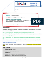 1 Fiche de Préparation Se Présenter Cm1 Anglais