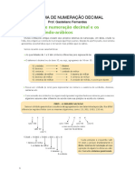 Sistema de Numeração Decimal J Números Naturais e Adição J Subtração J Multiplicação e Divisão de Números Naturais