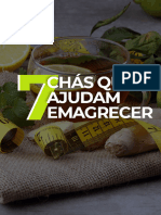 7 Chás Emagrecedores