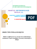 Méthodologie L2 Chapitre Intégrité Ethique ...