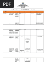 Actionplan On Catch Up Friday Reading