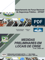 Gerenciamento de Crises - Medidas Preliminares em Locais de Crises