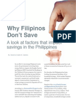 Why Filipinos Don't Save: A Look at Factors That Impact Savings in The Philippines by Marishka Cabrera