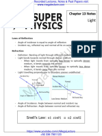 C13 Light Notes