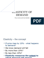 Elsasticity of Demand, 2. Cost Accounting, 3. Contract Costing