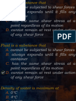 Hydraulics Objective Questions