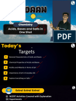 Chemistry - Acids, Bases and Salts - Class Notes