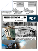 Welding Distortion and ITS Control