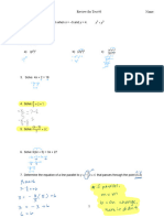 Cumulative Test 3 Review Sem 2 2023