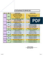 Revised Lab Routine Odd Sem 2023