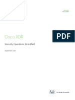 Cisco XDR Security Operations Simplified Data Sheet