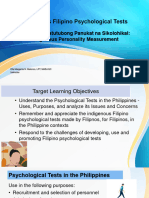 ILesson 6 Ndigenous Filipino Psychological Tests