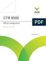 CTR 8500 3.5.20 MPLS Configuration - January2018