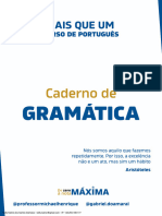 Caderno de Gramática