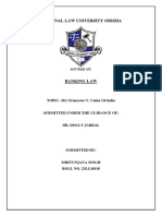 Banking Law - Mritunjaya Singh