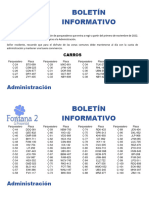 Boletin Asignacion Paqueaderos