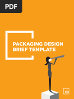 Packaging Design Brief Template Final