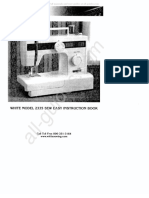 White 2335 Sewing Machine Instruction Manual