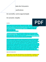 Roteiro Debate Sola Fide Prototipo