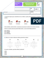 5º Ano - DIAGNÓSTICA - MAT - ALUNO