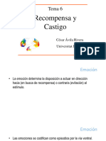 Tema 6 RECOMPENSA Y CASTIGO