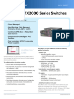 Cambium Networks Data Sheet Cnmatrix TX2000 Series