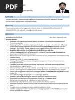 Muzafar Resume Accounts Specialist