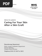 Caring For Your Skin After A Skin Graft