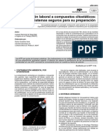 NTP - 1051 - Exposicion Laboral A Compuestos Citostaticos Sistemas Seguros para Su Preparacion