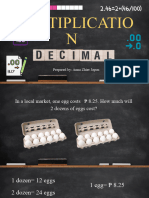 Multipying and Dividing Decimal