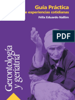 Geriatría y Gerontologia