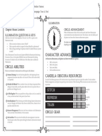 Candela Obscura Circle Sheet October 2023