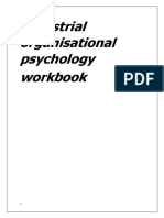 Industrial Organisational Psychology