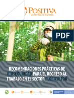 Recomendaciones Practicas Bioseguridad para Regreso Trabajo Sector Floricultor