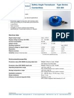 Safety Angle Transducer Type Series Contactless 533 400: Special Features