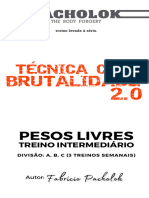 Treino Intermediário A B C - Pesos Livres