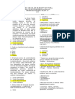 Prueba Diagnostica Grado 10 2024