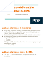 Validacoes HTML Dos Formularios