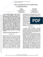 Li-Fi Based Data Transmission For Underwater Communication