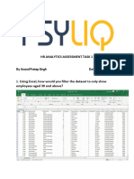 HR Analytics Assessment