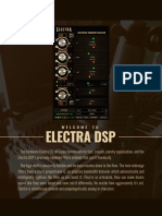 USER MANUAL - Electra DSP