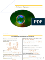 Résumé Physique Chimie MP