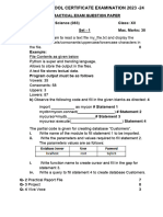 Senior School Certificate Examination 2023 - 24