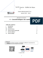 5-4 - Caracteristiques Materiaux