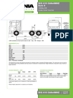 Spec Sheet Scania G410ca6x4mhz