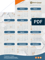 Calendario de Pared 2024