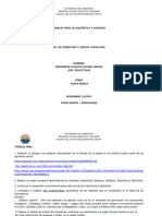 Trabajo Final Linguistica y Sociedad - Hinyerman Silvera