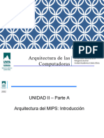 Arquitectura de Las Computadoras UNIDAD II A