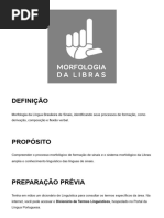 Morfologia Da Libras