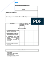 Inventário de Habilidades e Plano Educacional Individualizado